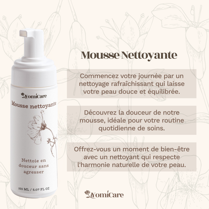 Mousse nettoyante 150ml